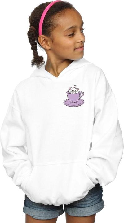 Immagine prodotto Disney Aristocats Marie In Cup Breast Print Felpa con Cappuccio Ragazze (128)