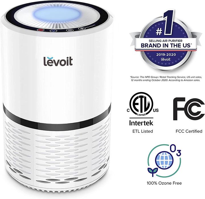 Actual product image Levoit Air Purifier Black (24 m²)
