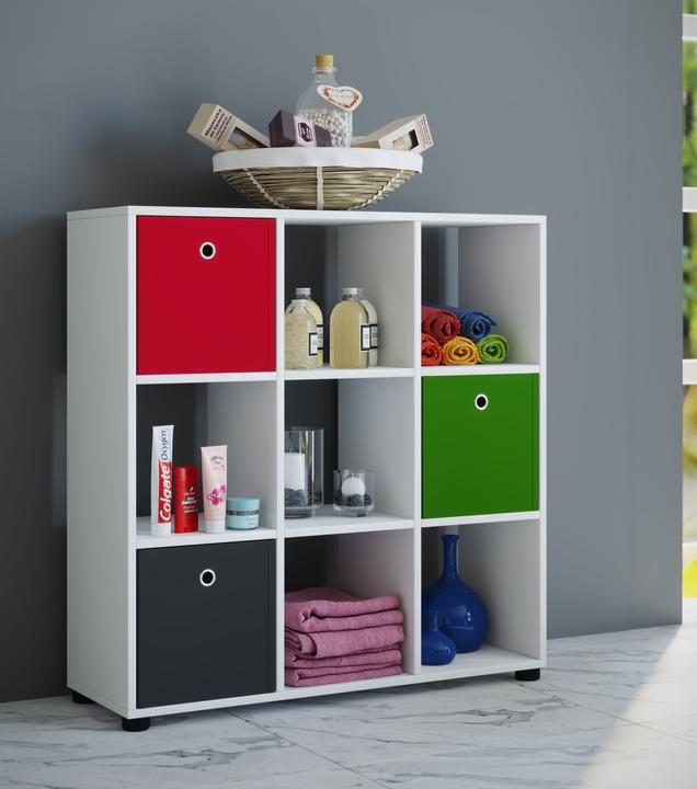 Immagine prodotto VCM Divisorio in legno per ambienti Stand Shelf Benas 3x3 (90 x 30 x 30 cm)