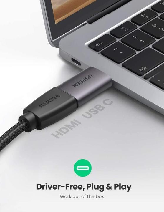 Immagine prodotto Ugreen Adattatore da USB-C a HDMI Jack (USB-C, 3.97 cm)