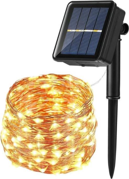 Lumina Swiss LED Solar Lichterkette (14 m)