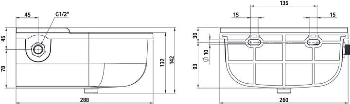 Actual product image Kerbl Float drinking bowl plastic