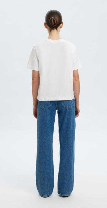 Produktbild Selected Femme Besticktes T-Shirt mit Rundhalsausschnitt (S)