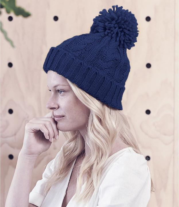 Image du produit Beechfield Bonnet torsadé Melange (Taille unique)