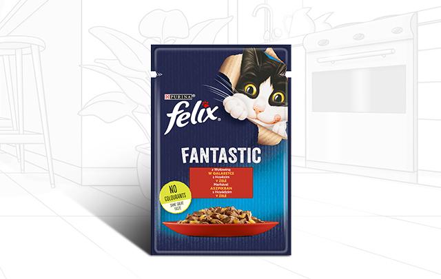 Image du produit Purina Friskies Jelly Beef - Nourriture humide pour chats - 100 g (Senior, 1 pcs, 100 g)