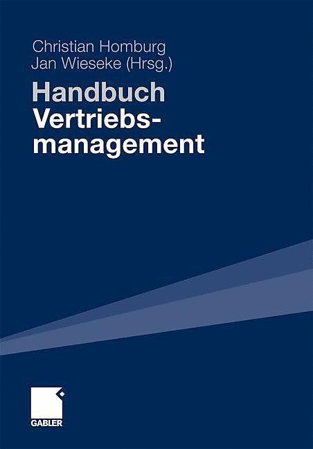 Produktbild Handbuch Vertriebsmanagement (Deutsch, Christian Homburg, Jan Wieseke, 2011)