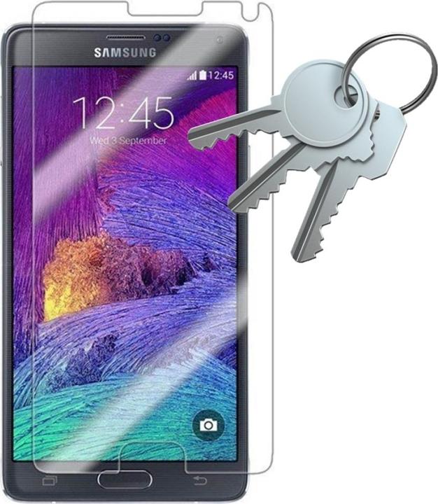 Actual product image Screenguard 100% Display Protection Film Samsung Galaxy Note4 Anti-Glare matt (1 Piece, Samsung Galaxy Note 4)