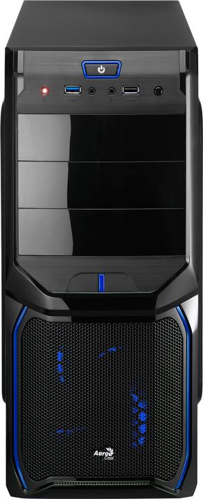 Actual product image AeroCool V3X Advance Evil Blue Edition (ATX, mATX)