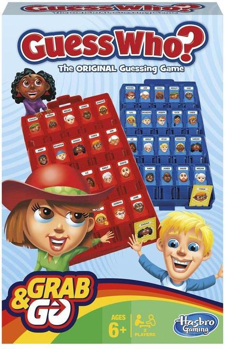 Image du produit Hasbro Gaming Guess Who? Grab and Go Jeu de société éducatif (Multilingue)