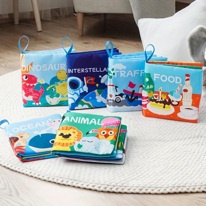 Produktbild Activity Board Das erste weiche Stoffbuch für Baby, Stoffbuch, waschbares Babybuch, Baby-Stoffbuch für 0-3 Jahre