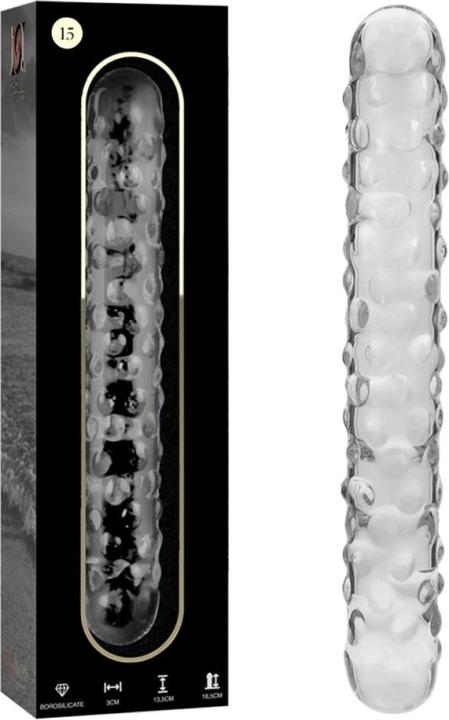 Immagine prodotto Ibiza Serie Nebula Di ™ - Dildo Modello 15 In Vetro Borosilicato 18,5 X 3 cm Trasparente