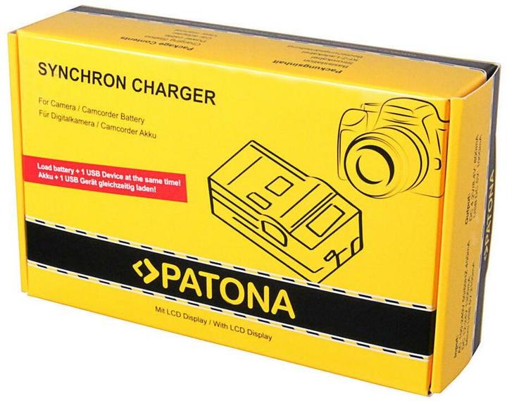 Produktbild Patona Synchron USB Ladegerät Olymp LI70B (Kamera Akku Ladegerät)