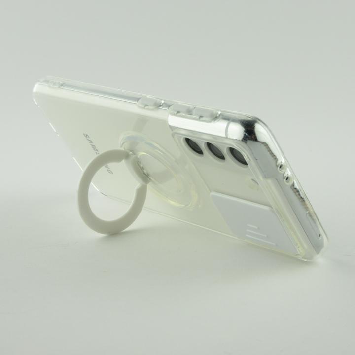 Produktbild PhoneLook Hülle mit Kamera-Slider und Ring (Samsung Galaxy S22+)