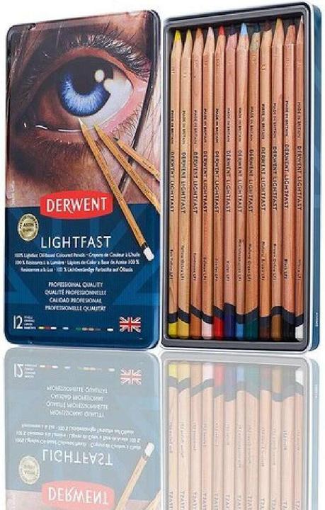 Immagine prodotto Derwent Matite colorate resistenti alla luce, 4 mm, multicolore, 12 pezzi (Multicolore, 12 x)
