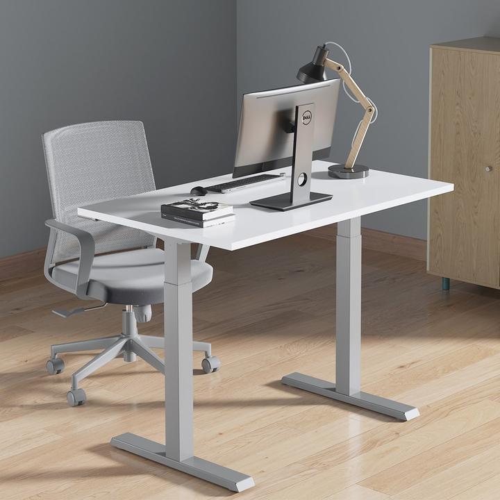 Immagine prodotto Ergo Office Scrivania Sit-stand Struttura della scrivania Scrivania manuale regolabile in altezza max. 123 cm