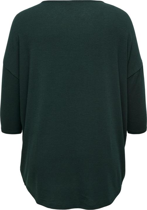 Immagine prodotto Only Top curvy dal taglio ampio con maniche a 3/4 (M)