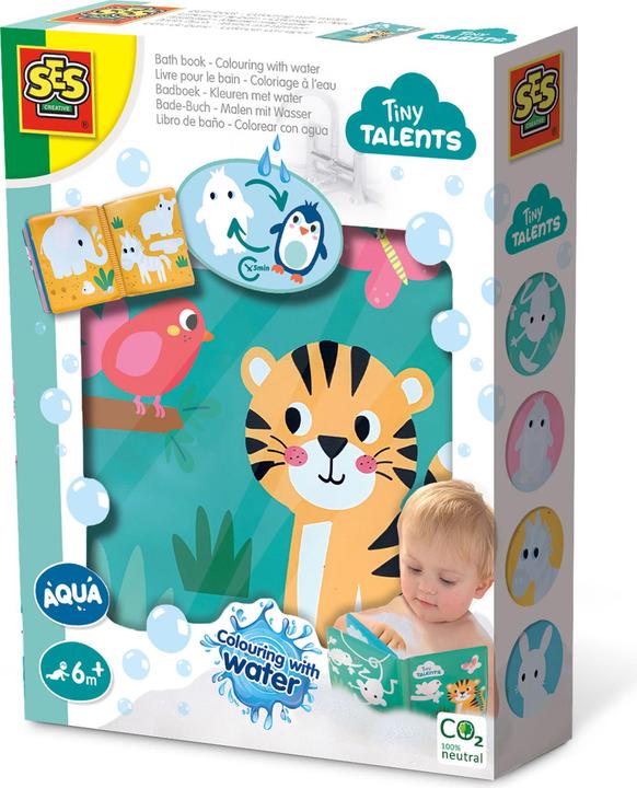 Actual product image Ses Tiny Talents Bubble Elephant in the Bathroom