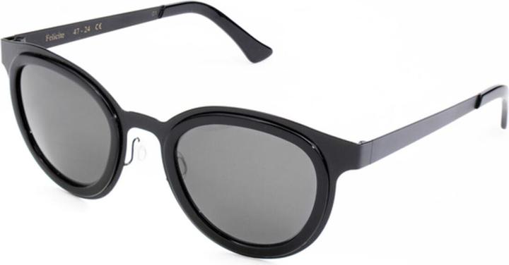 Image du produit L.G.R Lunettes de soleil unisexes FELICITE-BLACK-01 Ø 47 mm