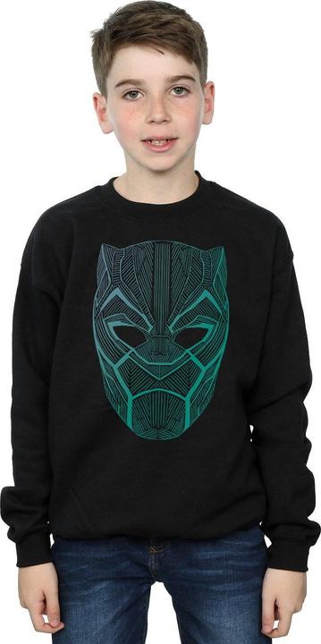 Immagine prodotto Black Panther Tribal Mask Felpa Ragazzi (128)