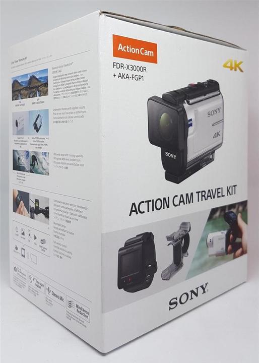 Actual product image Sony FDR-X3000R incl. finger grip (30p, Wi-Fi, Bluetooth)