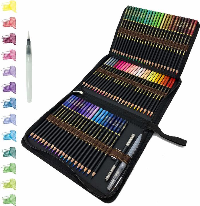 Produktbild tvfly Aquarellstifte Set (Mehrfarbig, 72 x)