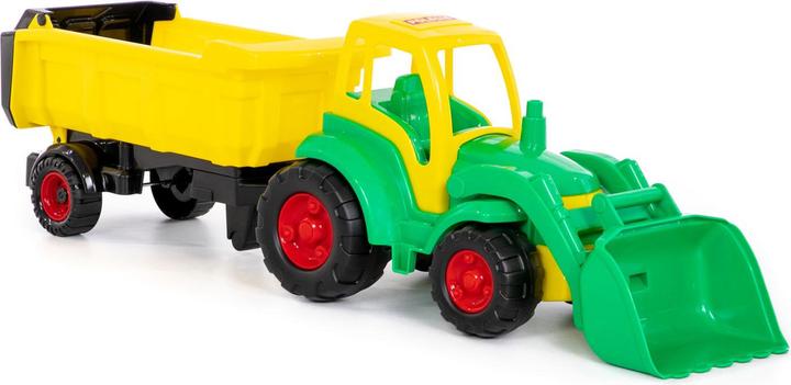 Produktbild Polesie Traktor mit Frontlader und Anhänger
