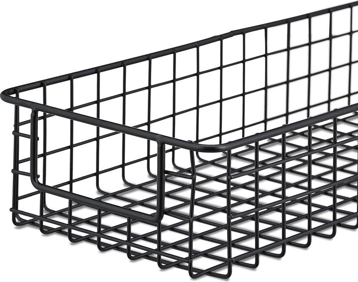Actual product image Relaxdays 3x wire basket (3 x, 41 x 16 x 7.5 cm)