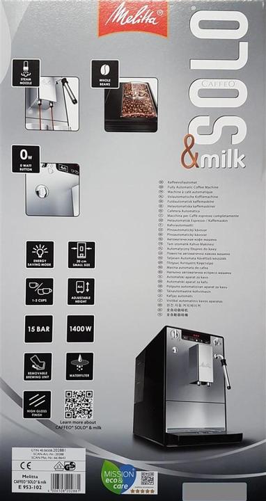 Immagine prodotto Melitta Caffeo Solo Latte (Spina CH)