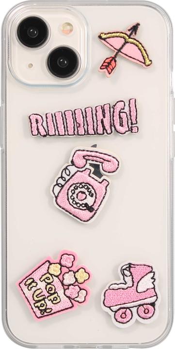 Produktbild PhoneLook Sticker Aufkleber für Handy/Tablet/Computer 3D gestickt Vintage Telefon