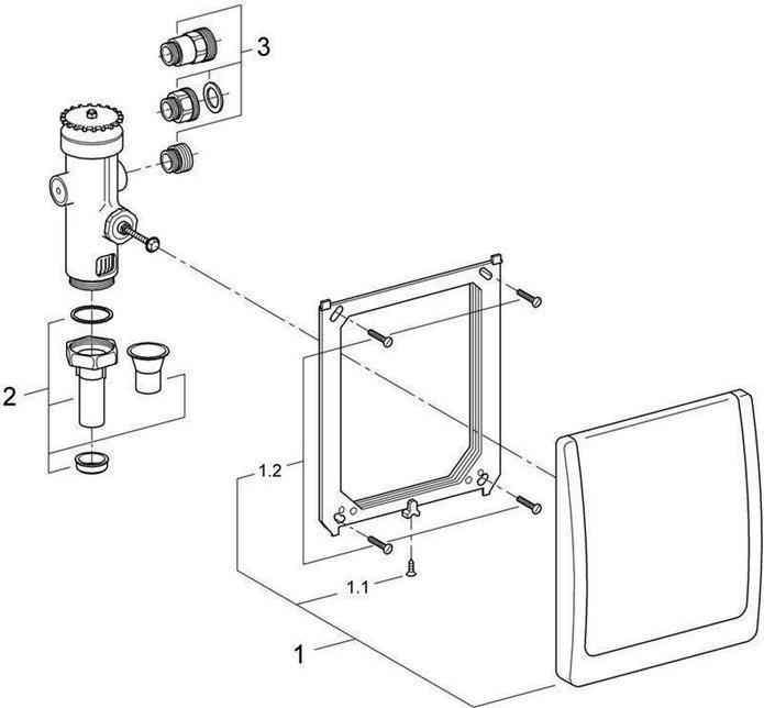 Immagine prodotto Grohe Sciacquone a pressione per WC