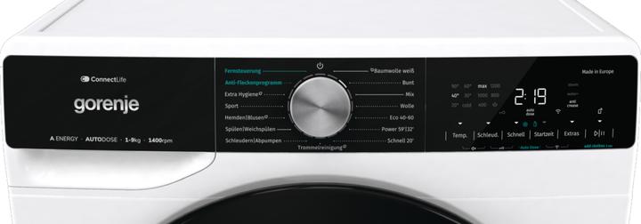 Produktbild Gorenje WNS94AAT3/DE (weiss/schwarz, 60 cm) (9 kg, Links)