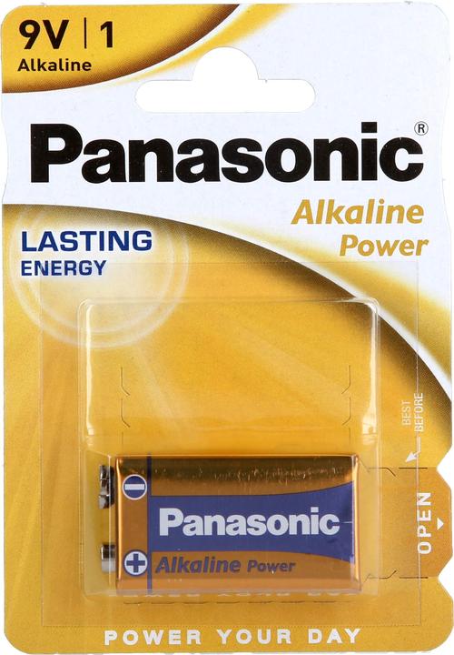 Image du produit Panasonic c Bloc d'alimentation alcaline 9V (1 pcs, 9V Block)