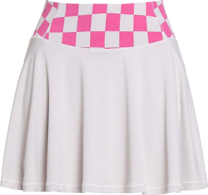 Bellemere Skirt Checkered High-Waisted A-Skirt