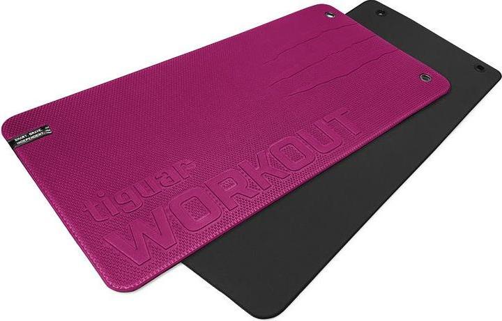 Actual product image Tiguar Aerobic mat Workout Mat (Color: purple / black) (9 mm)