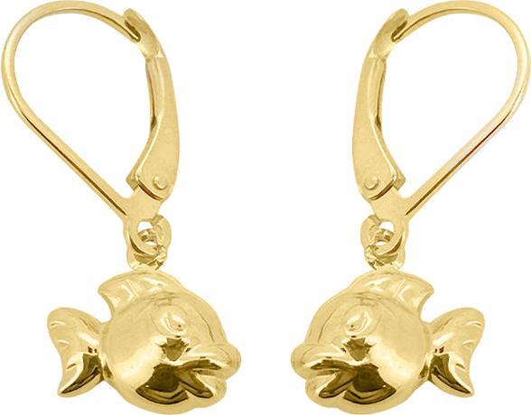 Produktbild JGZ Creolen Fisch (18 Karat Gold 750)