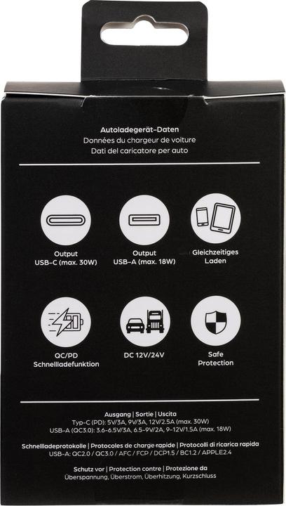 Immagine prodotto Onit Autoladegerät Dual 48 W PD, Stromanschluss Seite A