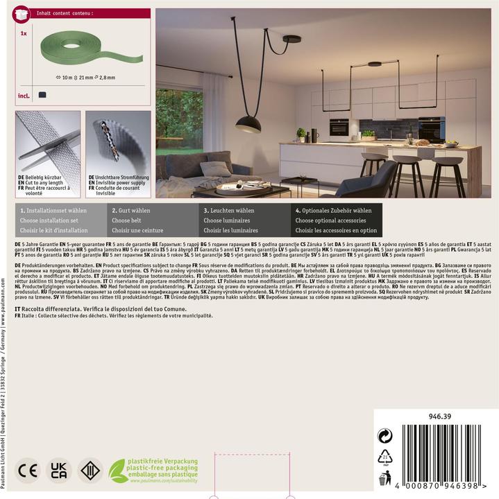 Image du produit Paulmann Système de ceinture