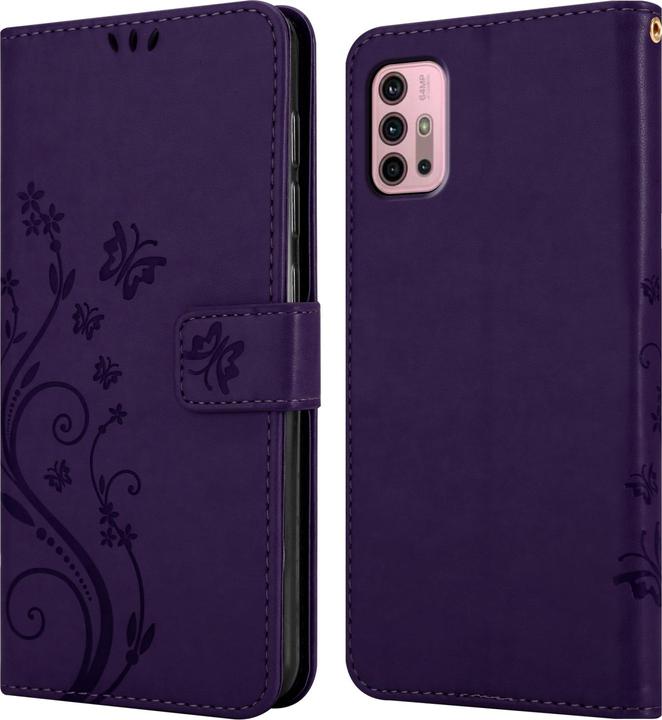 Immagine prodotto Cadorabo Copertina del libro a fiori (Motorola Moto G30, Motorola Moto G10)