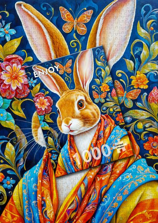 Image du produit Enjoy Puzzle Puzzle 1000 pièces - Cool Rabbit (1000 pièces)