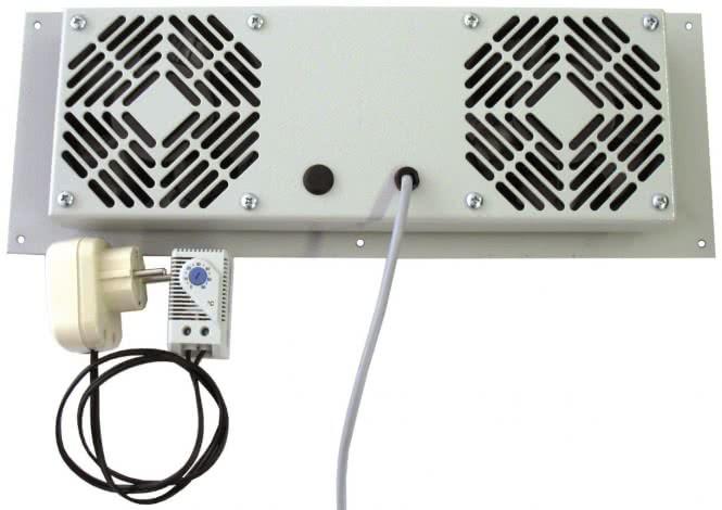 Actual product image Schweitzer Rack - fan kit - with thermostat