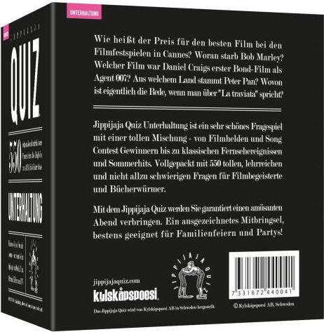Produktbild Jippijaja Quiz - Unterhaltung (Deutsch)