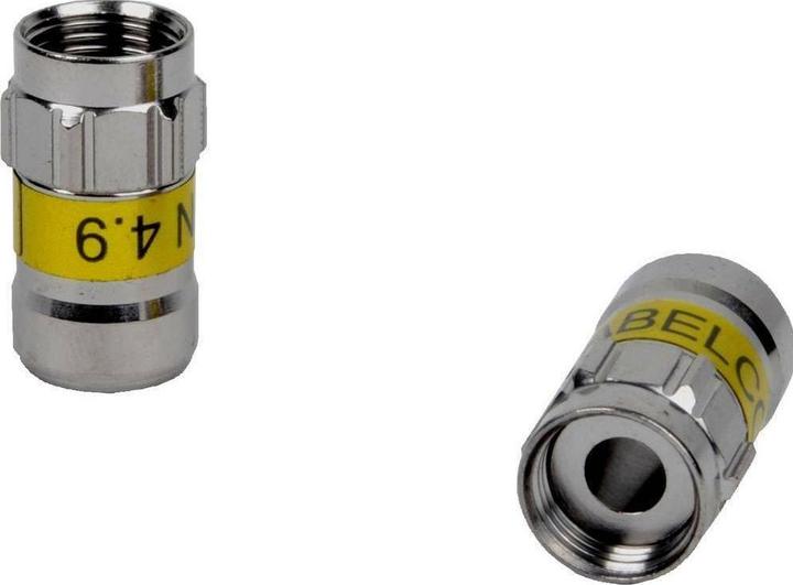 Immagine prodotto Cabelcon F-56 4.9 Connettore autoinstallante NiTin, 100 pz. (100 dB, Spine e connettori)