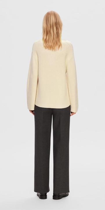 Produktbild Selected Femme Gestricktes Polo Oberteil (L)