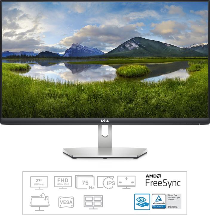 Actual product image Dell S2721HN (1920 x 1080 pixels, 27")