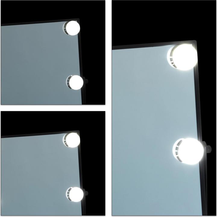 Actual product image Relaxdays Hollywood Mirror (30 x 6 x 35 cm)