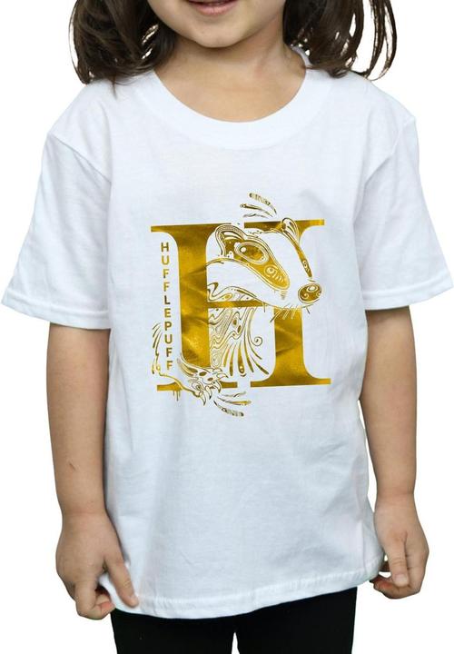 Image du produit - T-shirt HUFFLEPUFF BADGER - Fille (128)