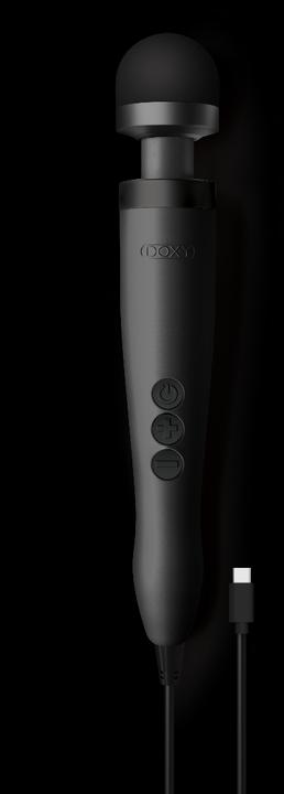 Actual product image Doxy 3 USB-C Wand Vibrator - Black