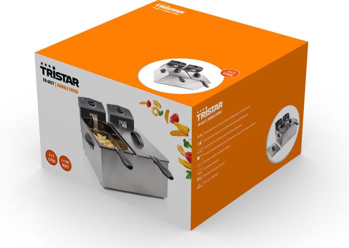 Produktbild Tristar Fritteuse Doppel (EU-Stecker)