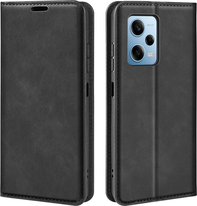 Productafbeelding Cover-Discount Xiaomi Poco X5 Pro - Stand Flip Case Cover zwart (Xiaomi Poco X5 Pro, Xiaomi Redmi Note 12 Pro 5G)
