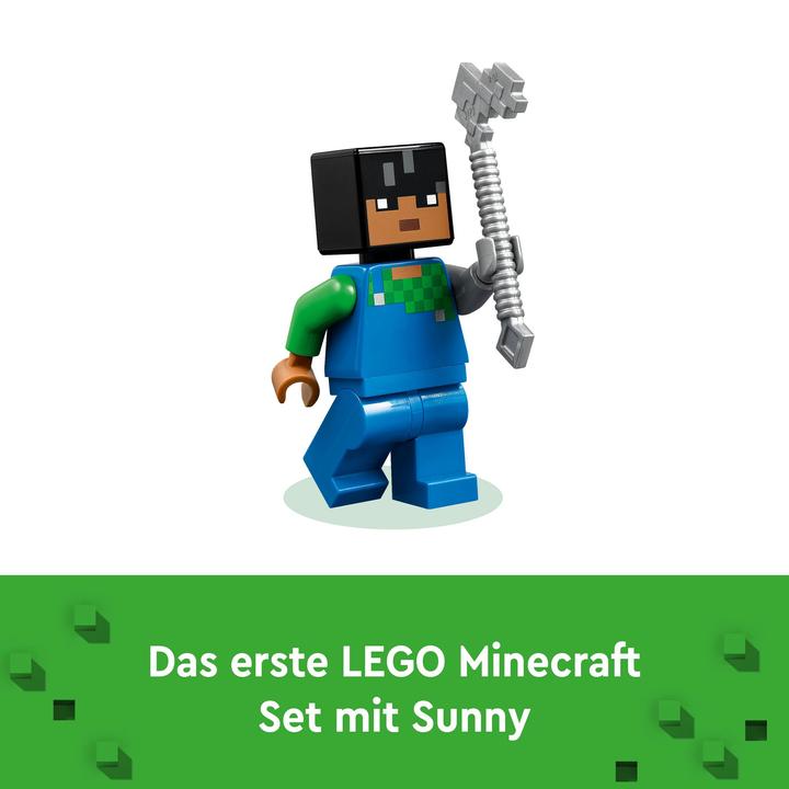 Actual product image LEGO The cherry blossom garden (21260, LEGO Minecraft)